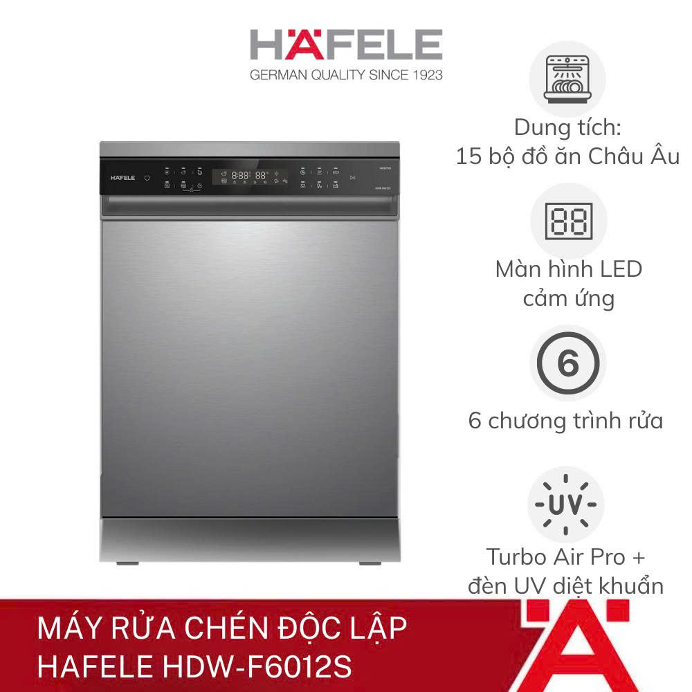 Máy rửa chén độc lập Hafele HDW-F6012S - Phân phối chính hãng