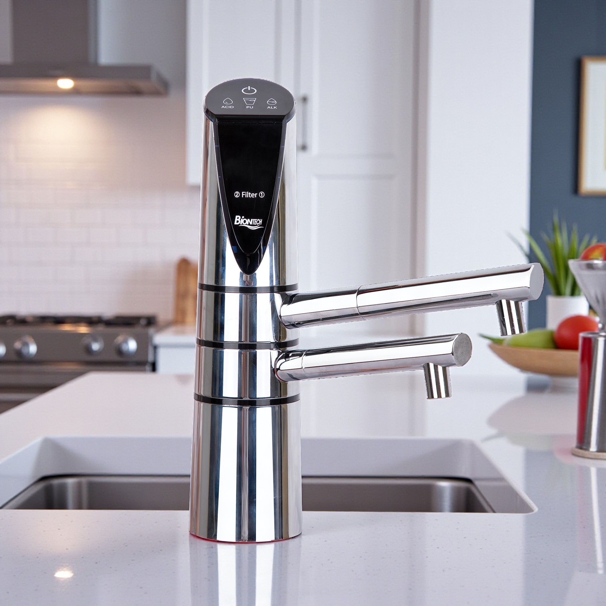 Máy lọc nước công nghệ điện giải ion kiềm dùng trong gia đình, model: BTM-105DN, nhãn hiệu Biontech