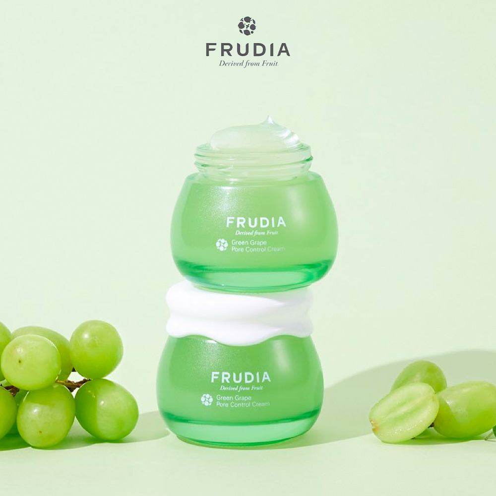 Kem Dưỡng Nho Xanh Frudia Green Grape Pore Control Cream 55g-duoc-ban-tai-Siêu Thị Ánh Nguyệt