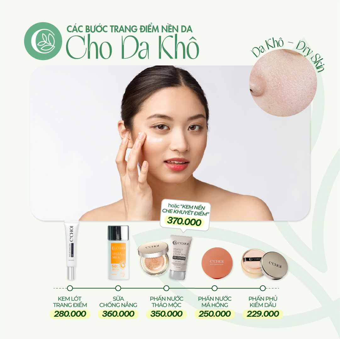 Phấn phủ C'Choi Mineral Velvet Film Powder - For Oil Skin
