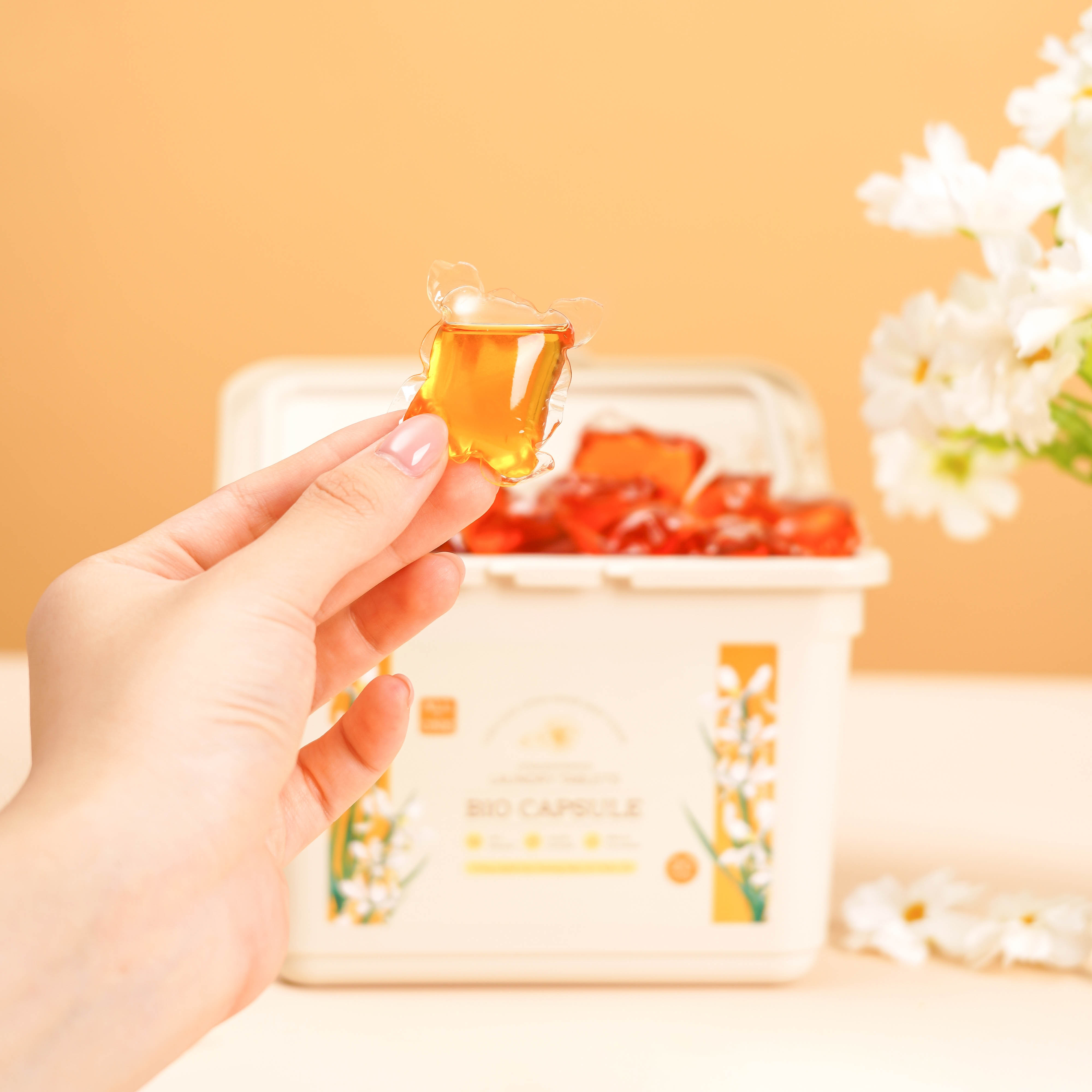 Hộp 20 viên giặt xả BioCapsule Đơn