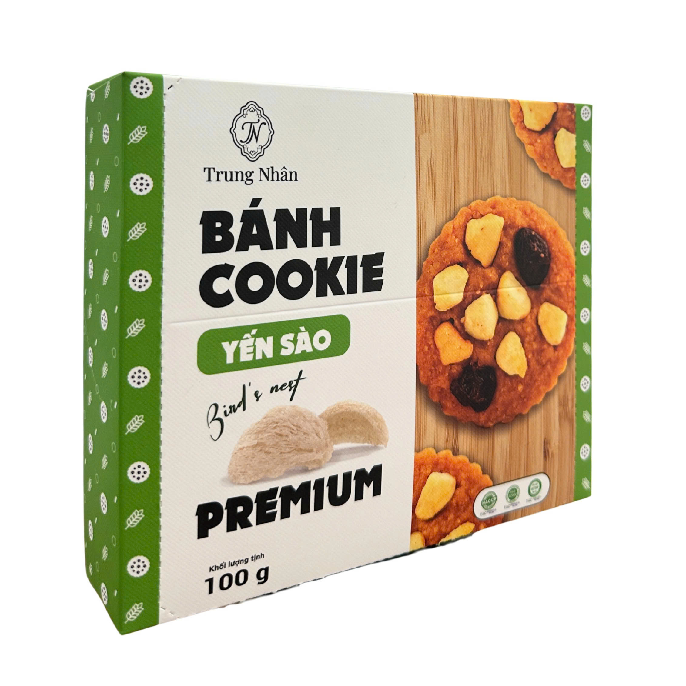 Bánh Cookie Yến Sào Premium 100g