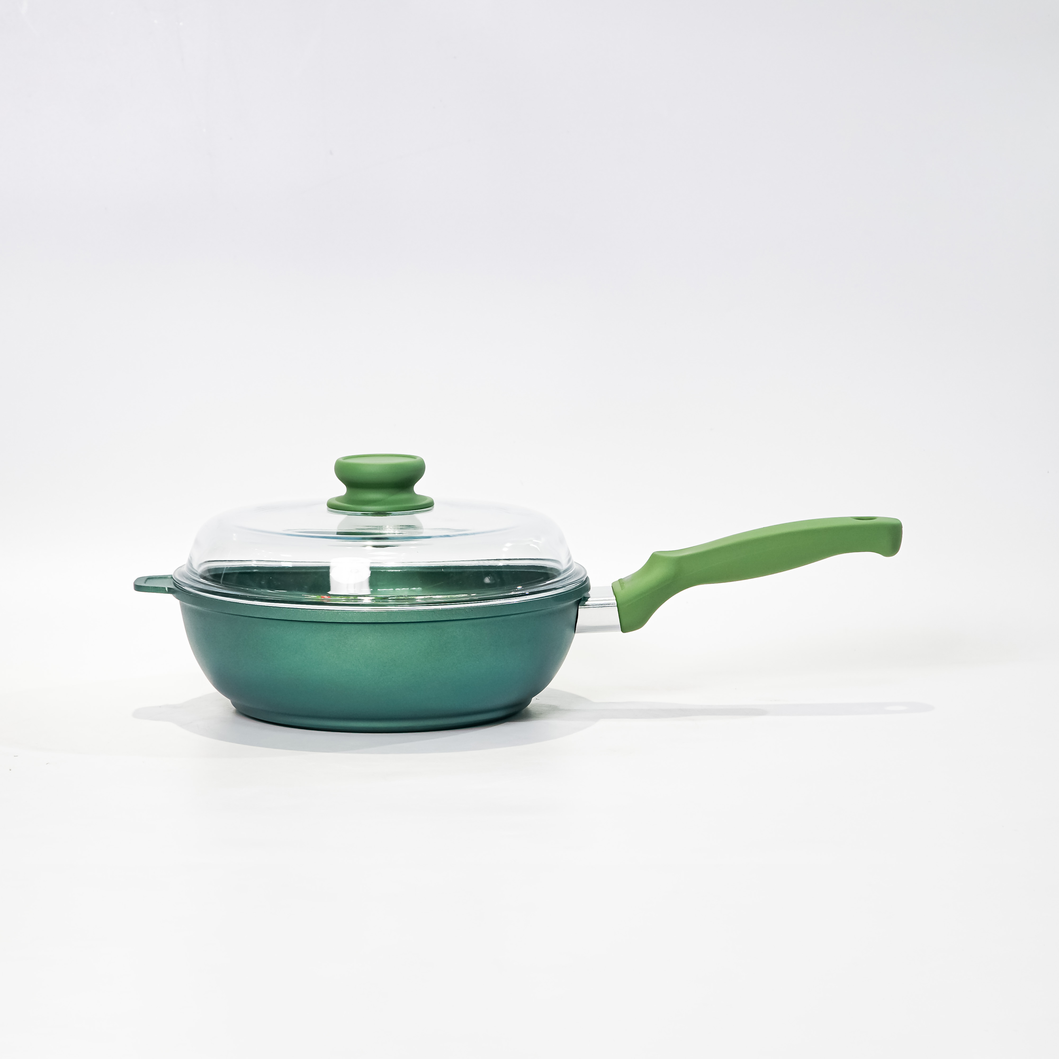 CHẢO CAO CẤP RISOLI CÓ NẮP ĐÁY TỪ DR.GREEN - Model: Risoli-00105DRIN/24