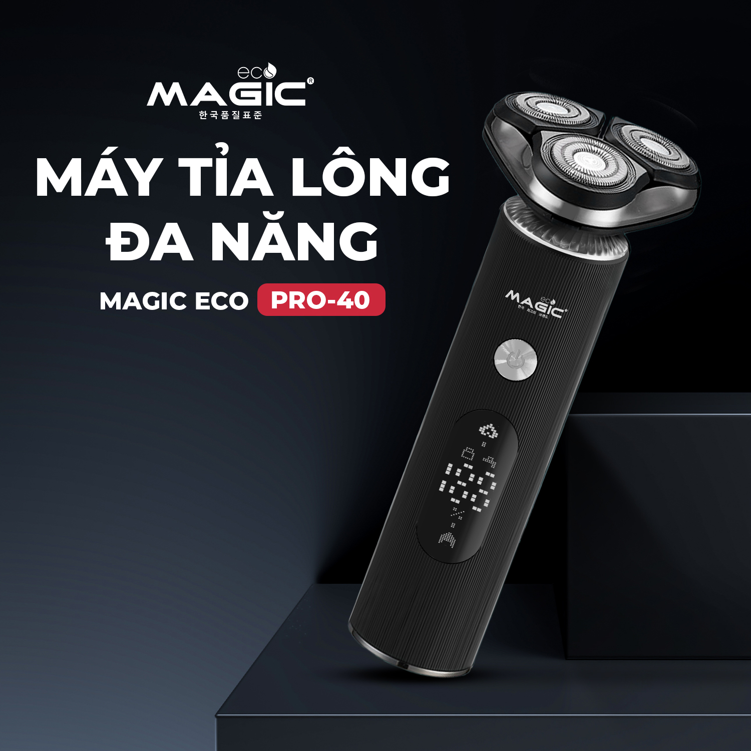 Máy cạo râu đa năng Magic Eco Pro-40 - Phân phối chính hãng