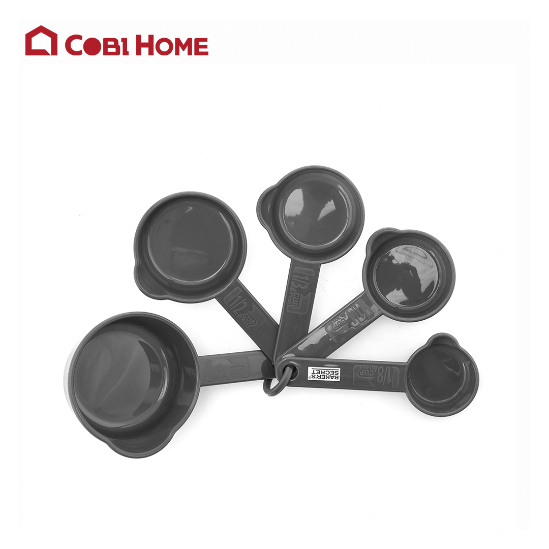 Set cốc nhựa định lượng gồm 5 cốc 30ml - 60ml - 80ml - 120ml - 235ml_366128