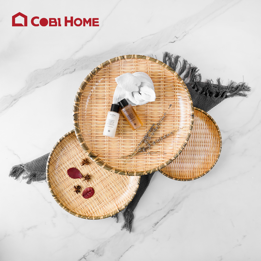 Dĩa mây tre Yangge đan tròn Size 20cm_378156_13810-08-CZB