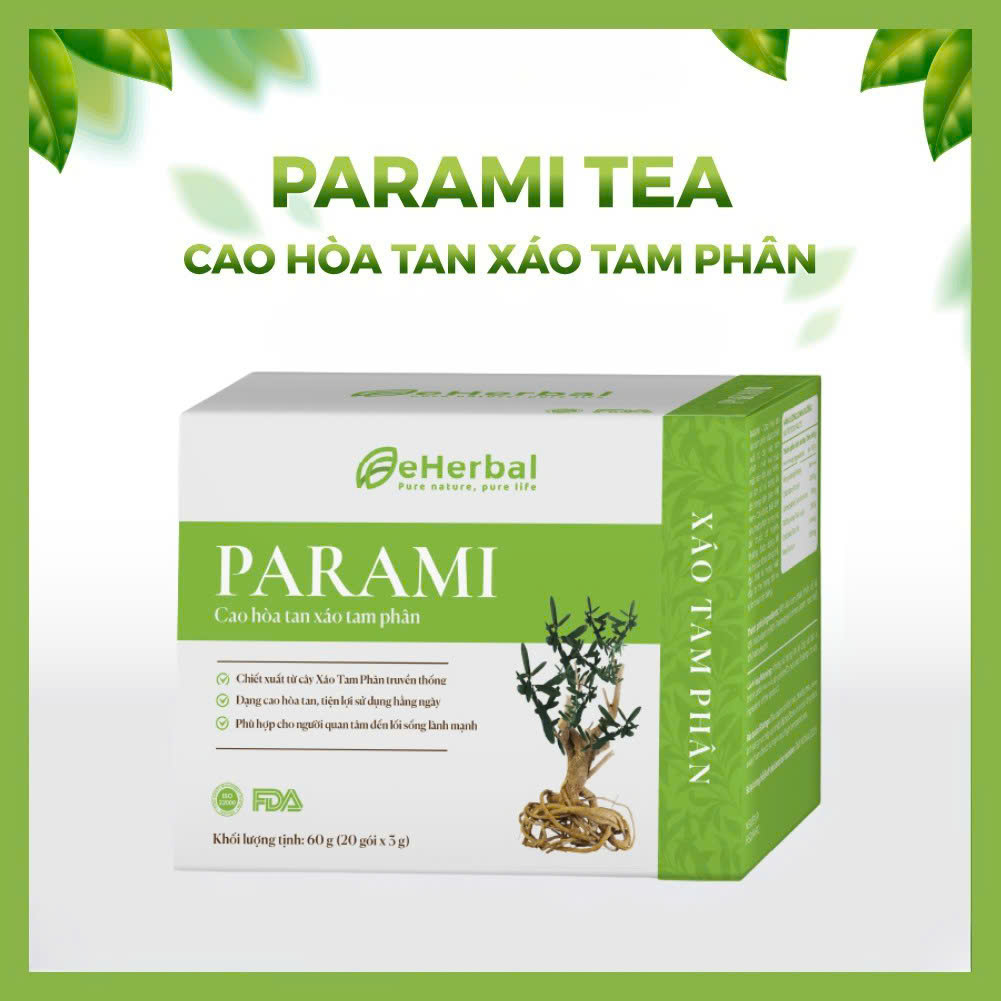 Cao hòa tan xáo tam phân Parami - Phân phối chính hãng