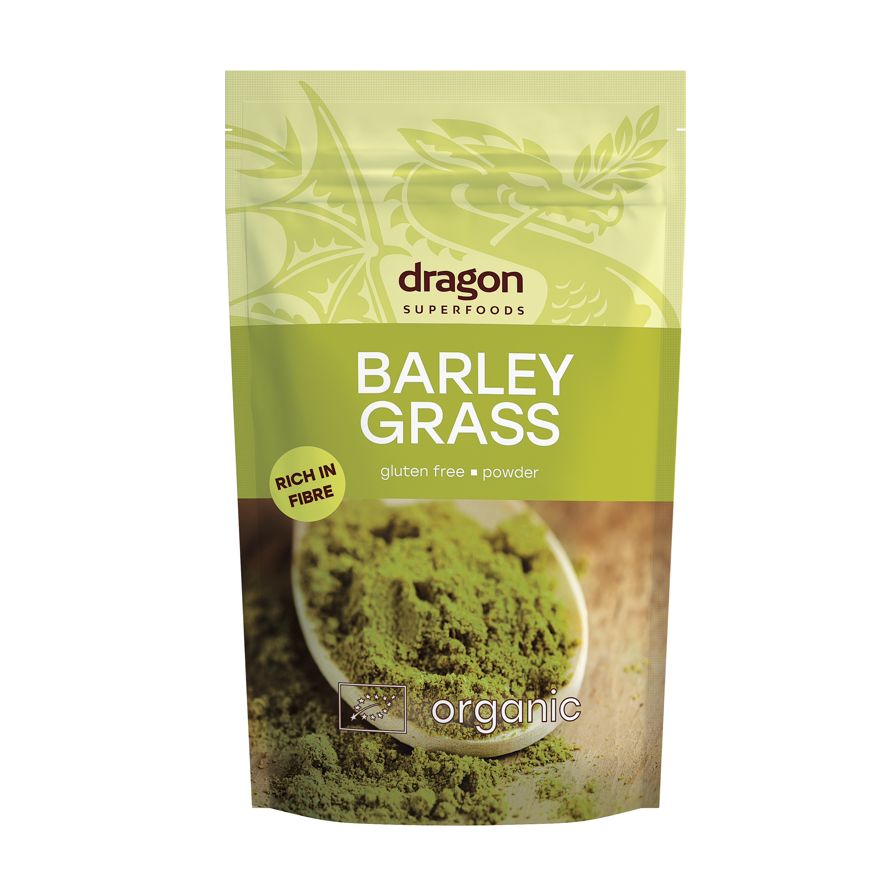 Bột cỏ lúa mạch hữu cơ Dragon Superfoods 150g