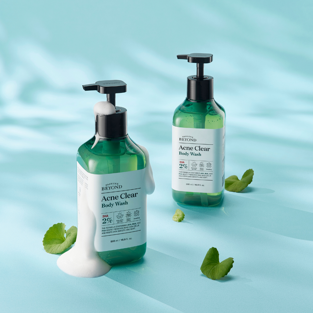 Sữa tắm thuần chay làm sạch mụn cơ thể Beyond Acne Clear Body Wash 500ml