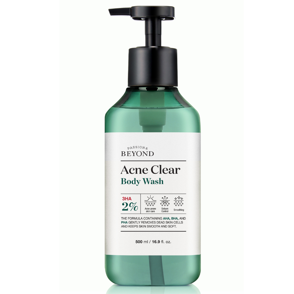 Sữa tắm thuần chay làm sạch mụn cơ thể Beyond Acne Clear Body Wash 500ml
