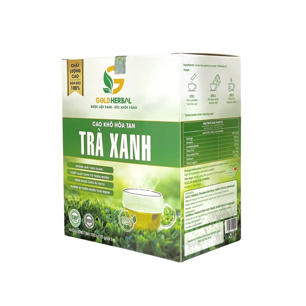Cao khô hòa tan Trà Xanh