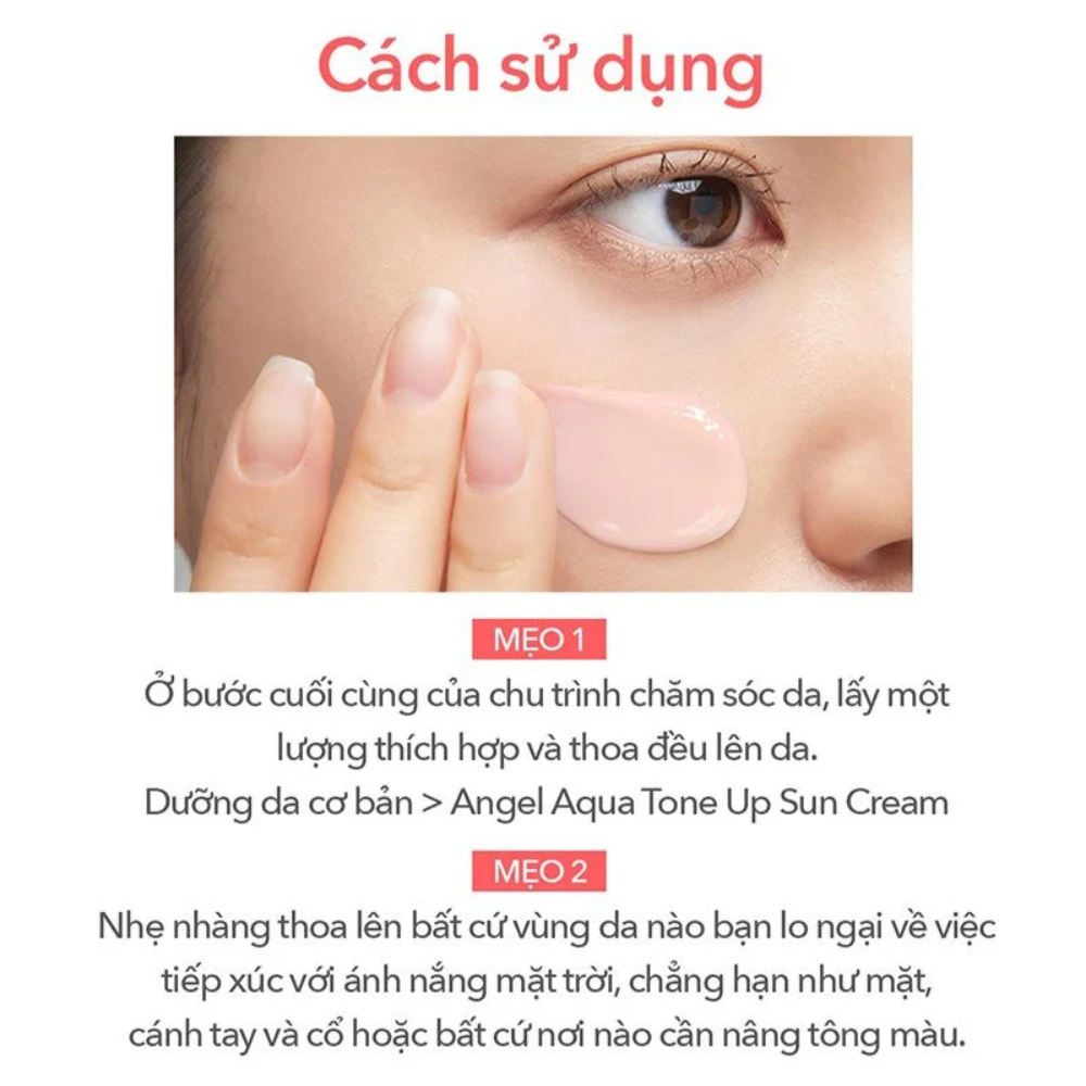 Kem chống nắng cấp ẩm nâng tone Thuần chay BEYOND Angel Aqua Tone-up Sun Cream 50ml (BEYOND ANGEL AQUA TONE UP SUN CREAM)