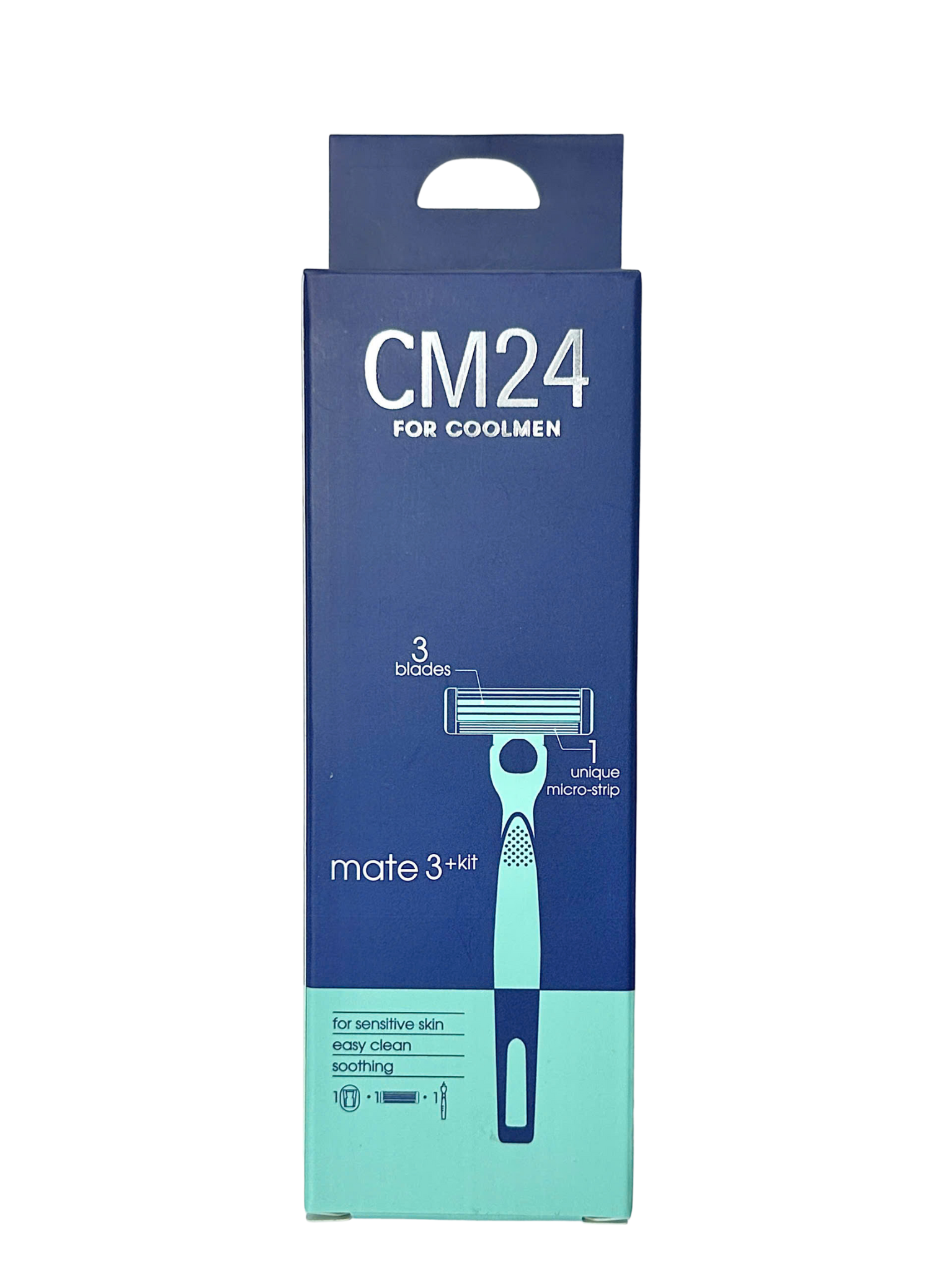 Bộ dao cạo râu CM24 3 lưỡi kèm móc treo