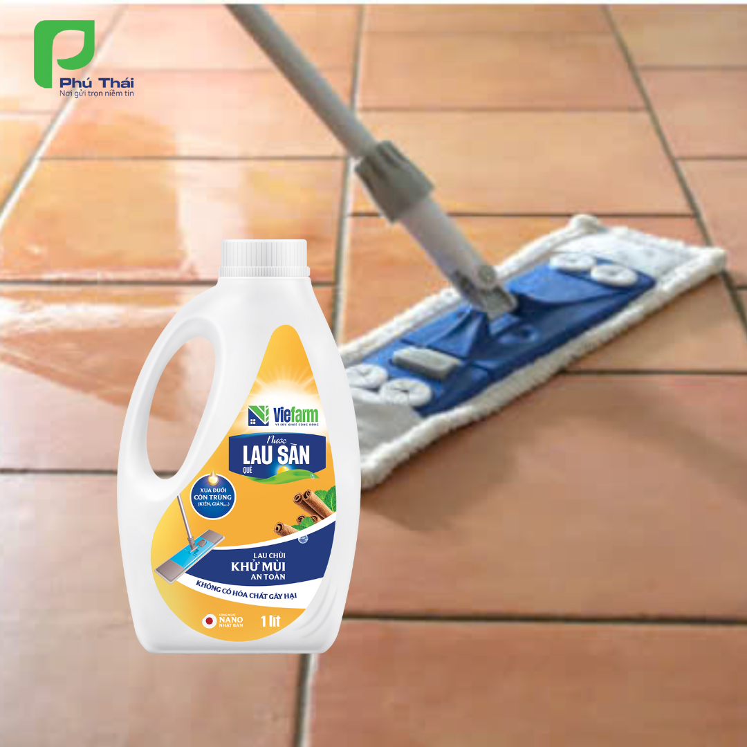 Nước lau sàn quế VIEFARM 1 lít