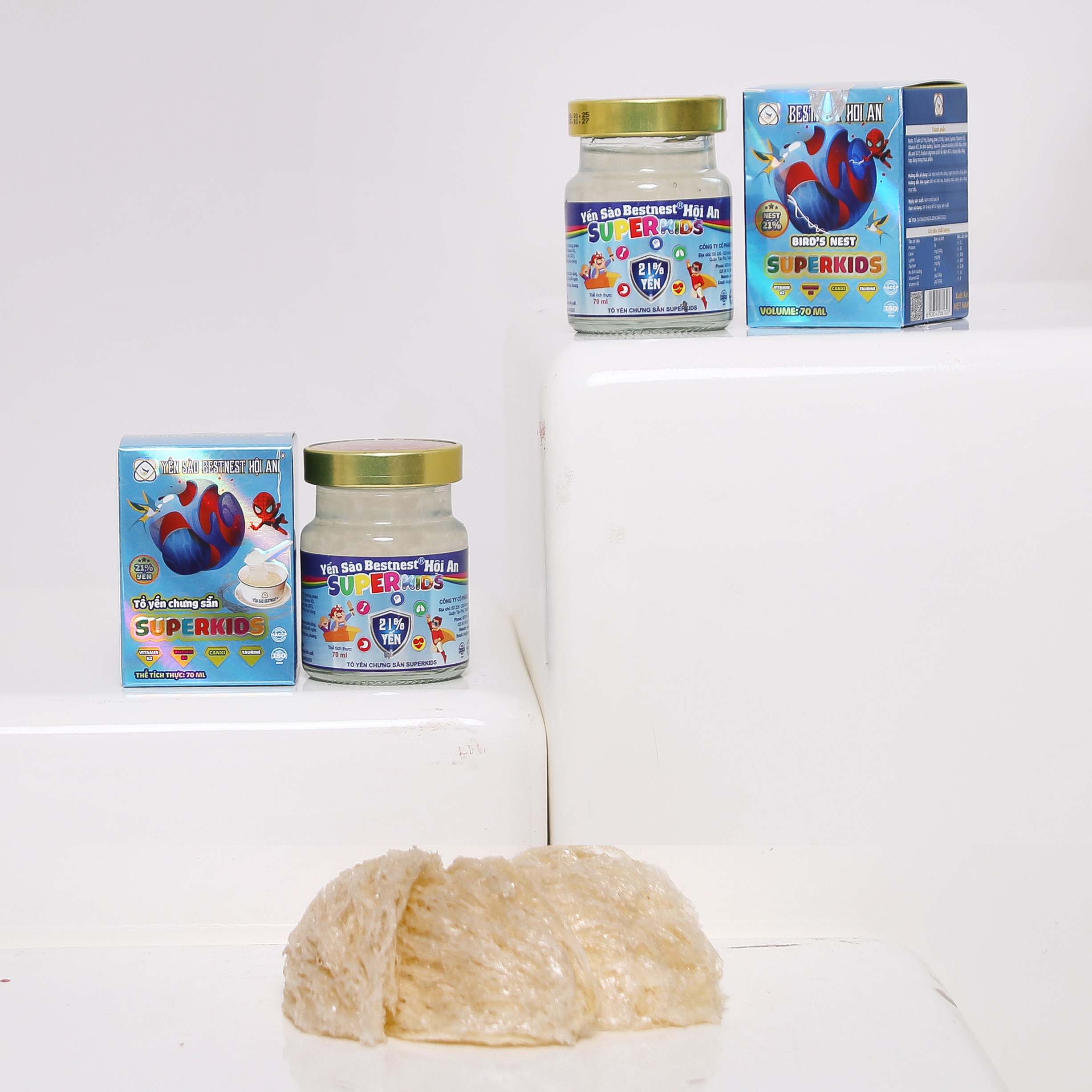 Hộp 1 hũ Yến Sào BESTNEST HỘI AN 21% Superkids - 2