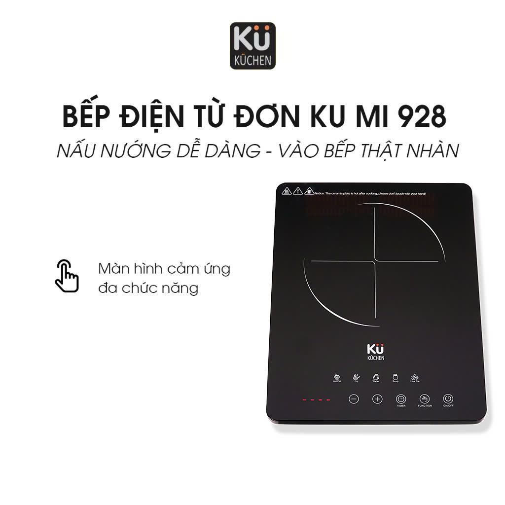 Bếp điện từ đơn KUCHEN KU MI928