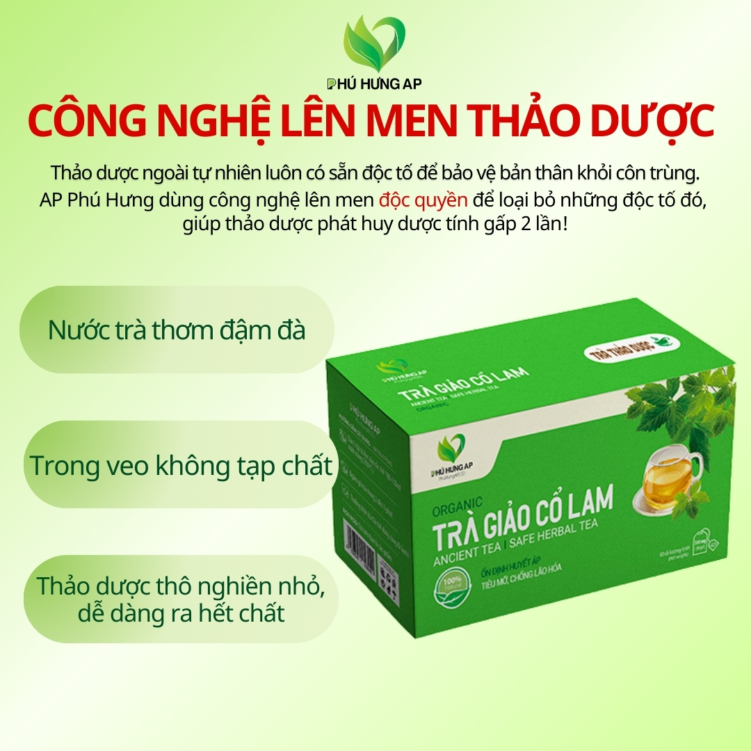 Trà Giảo Cổ Lam AP Phú Hưng