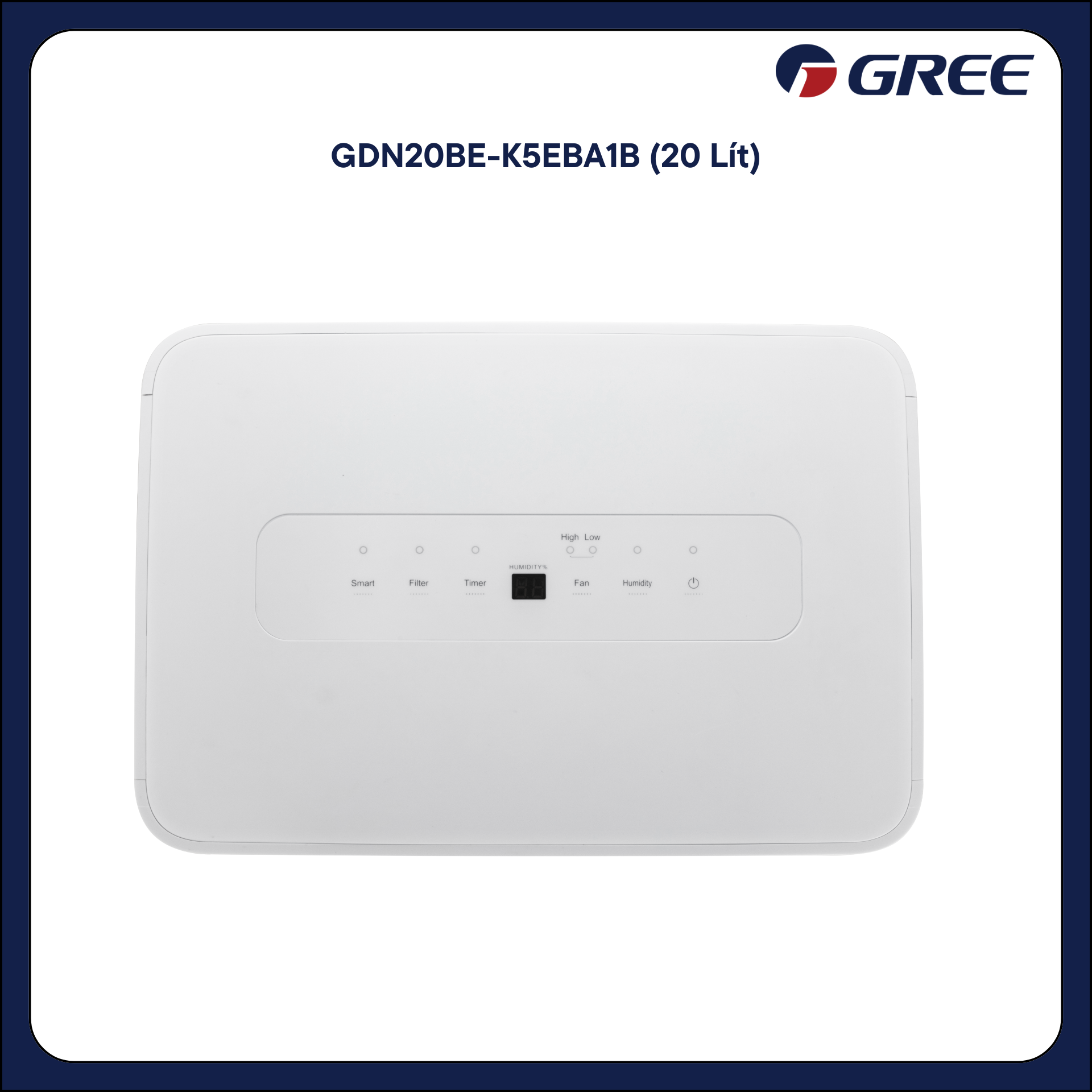Máy hút ẩm Gree GDN20BE-K5EBA1B - 4