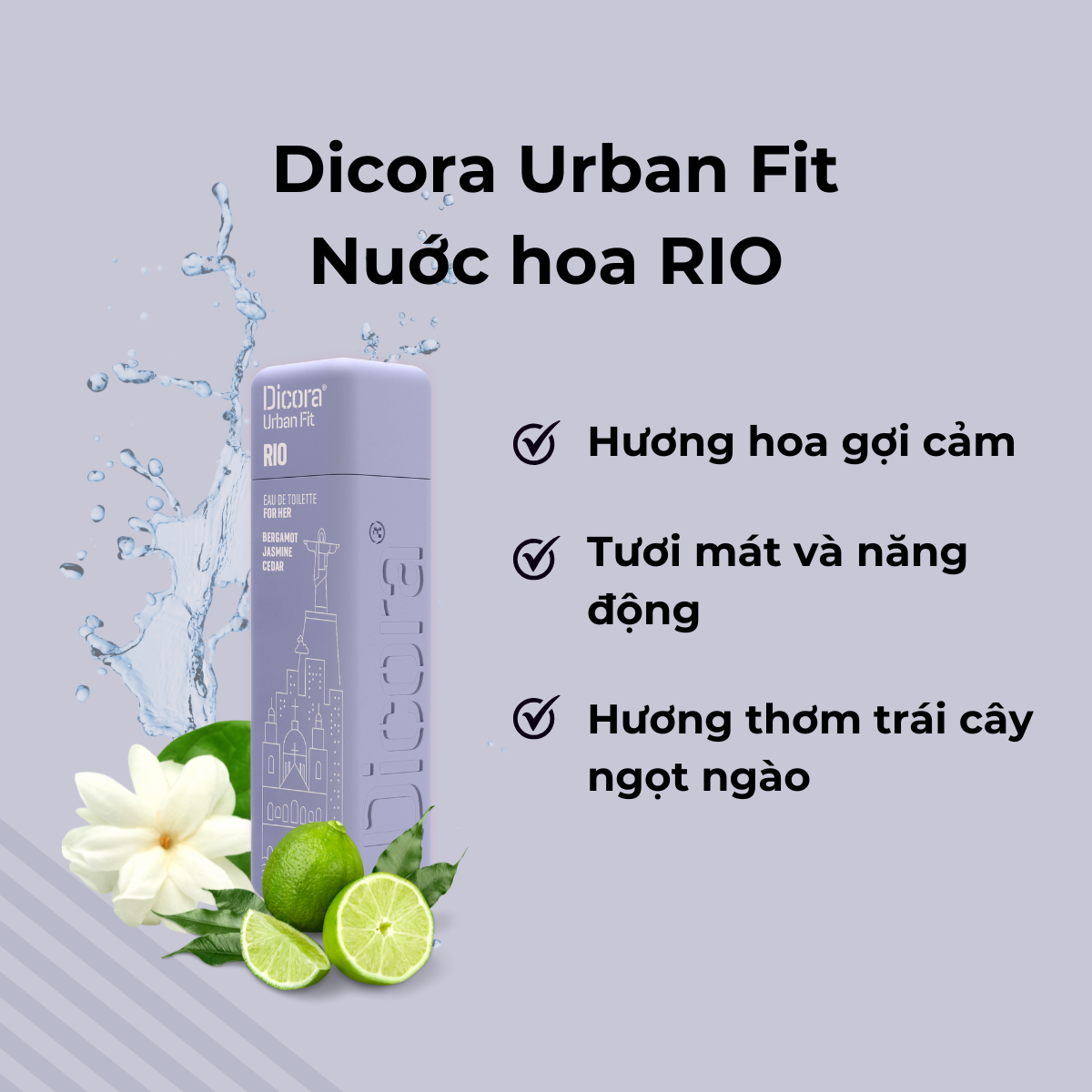 Nước hoa Dicora Urban Fit Rio 30ml