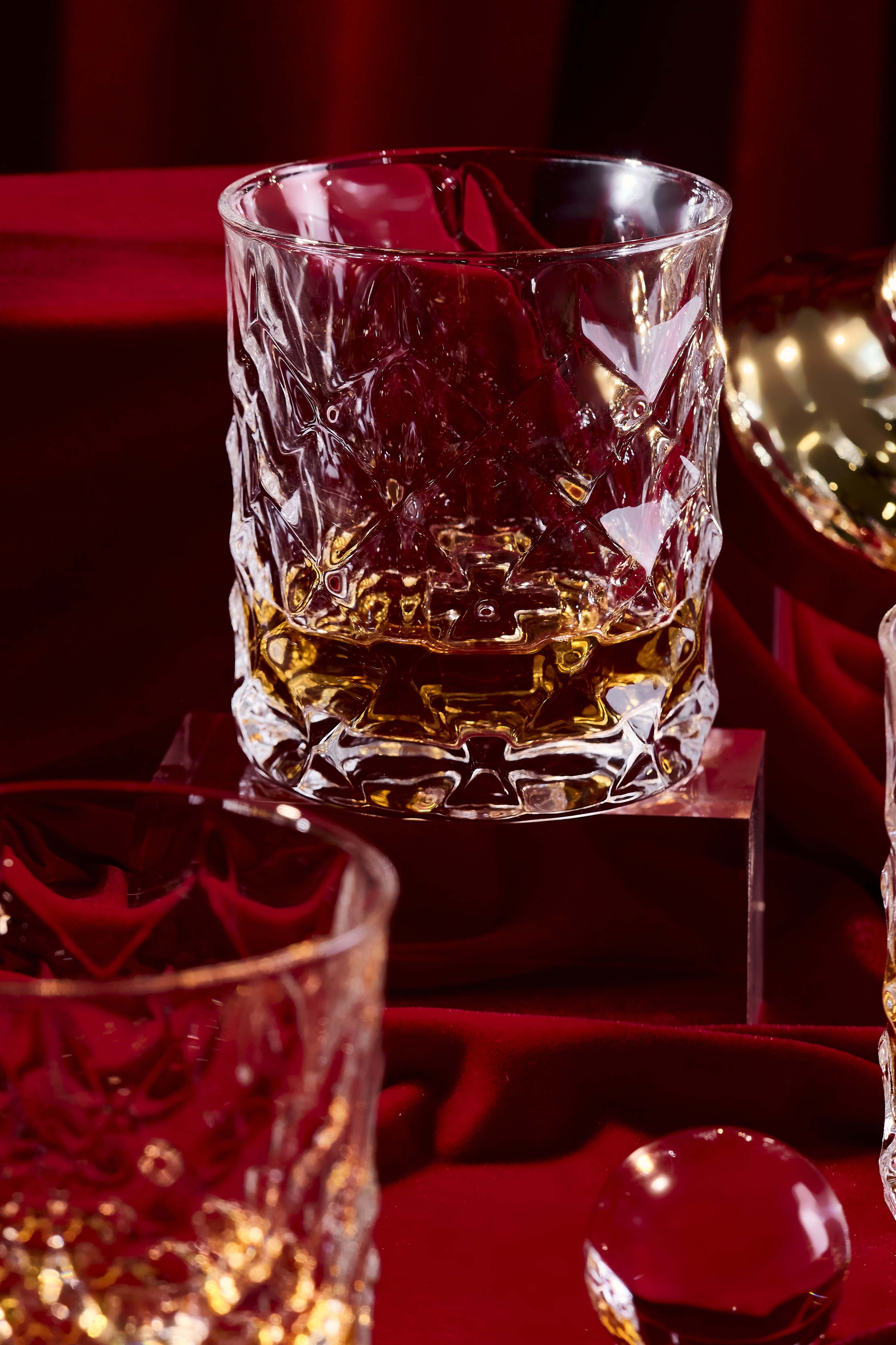 Cốc uống nước thấp ly Whisky pha lê Bohemia Royal Crystal - MODEL: Tiny