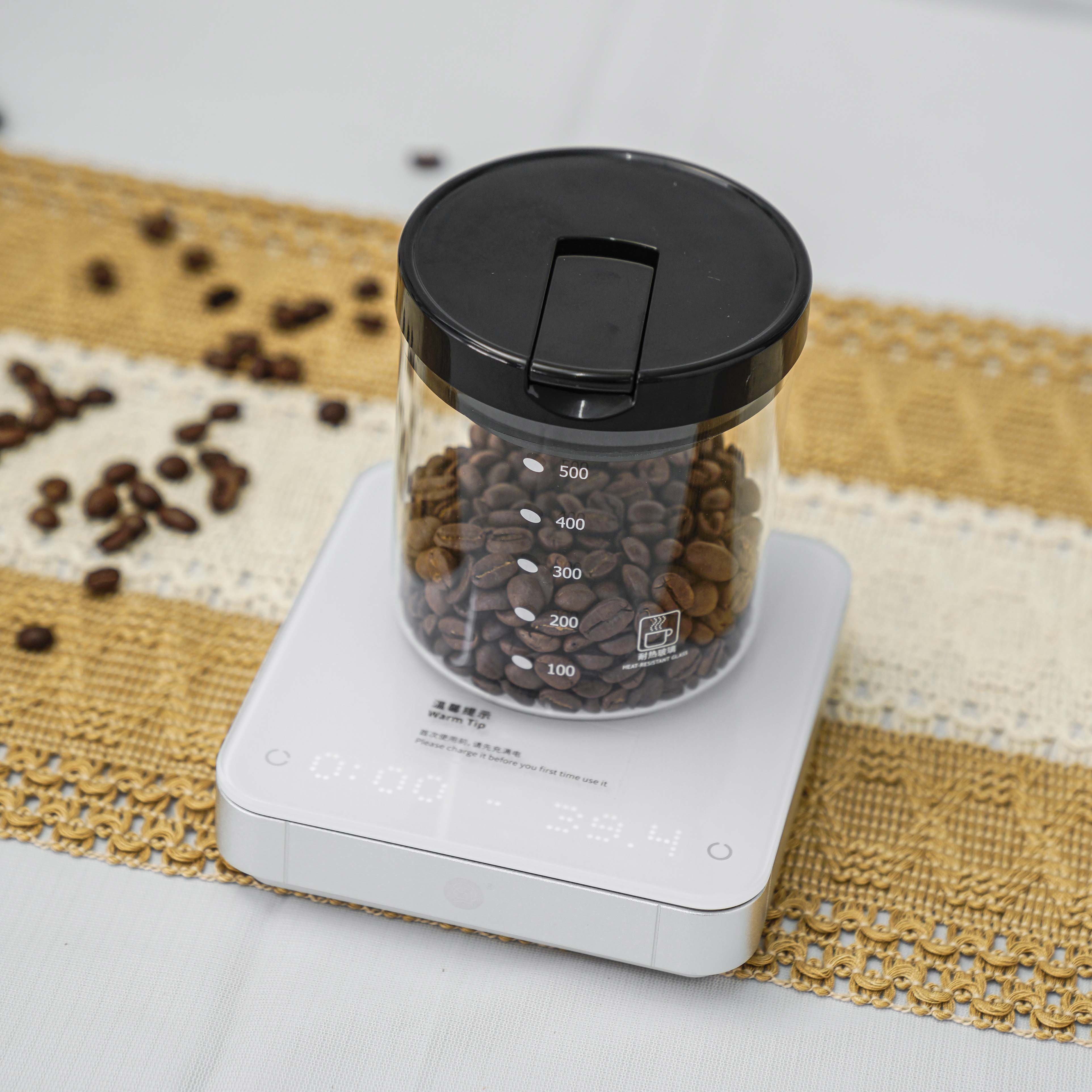 Cân điện tử E-smart-Đen đo lường gia vị nhà bếp_334001