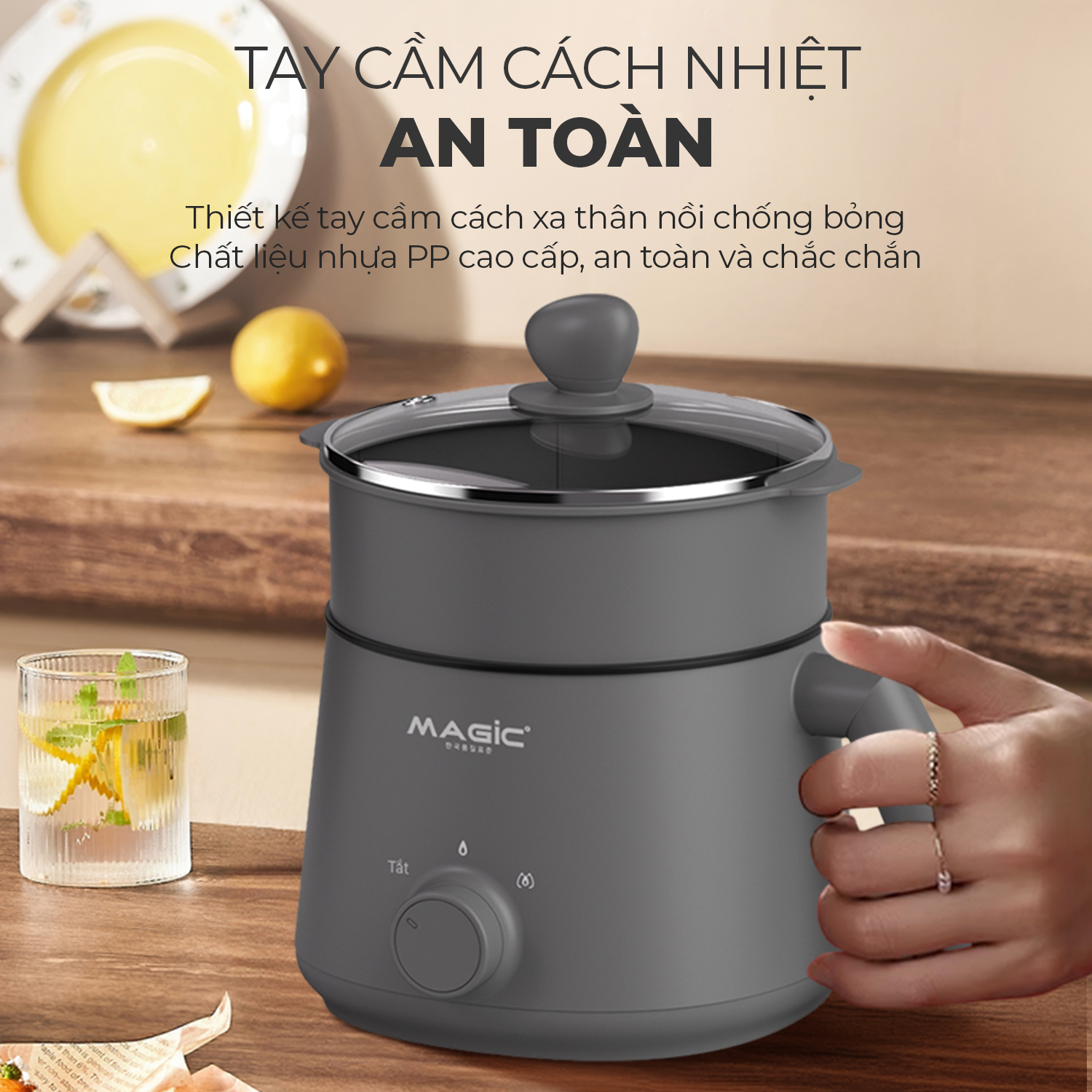 Nồi lẩu điện đa năng Magic A-041 - 8