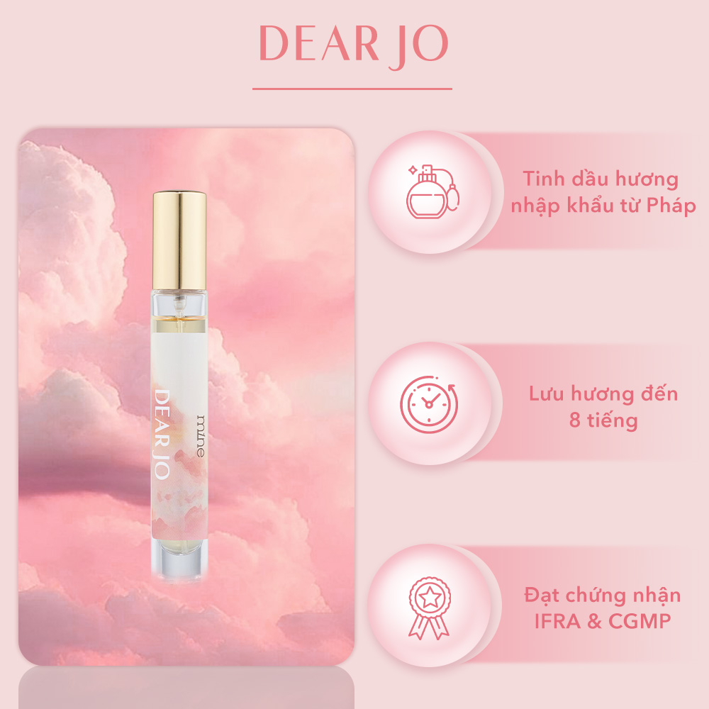 Nước hoa nữ Mine Dear Jo lưu hương 6-8h 9ml