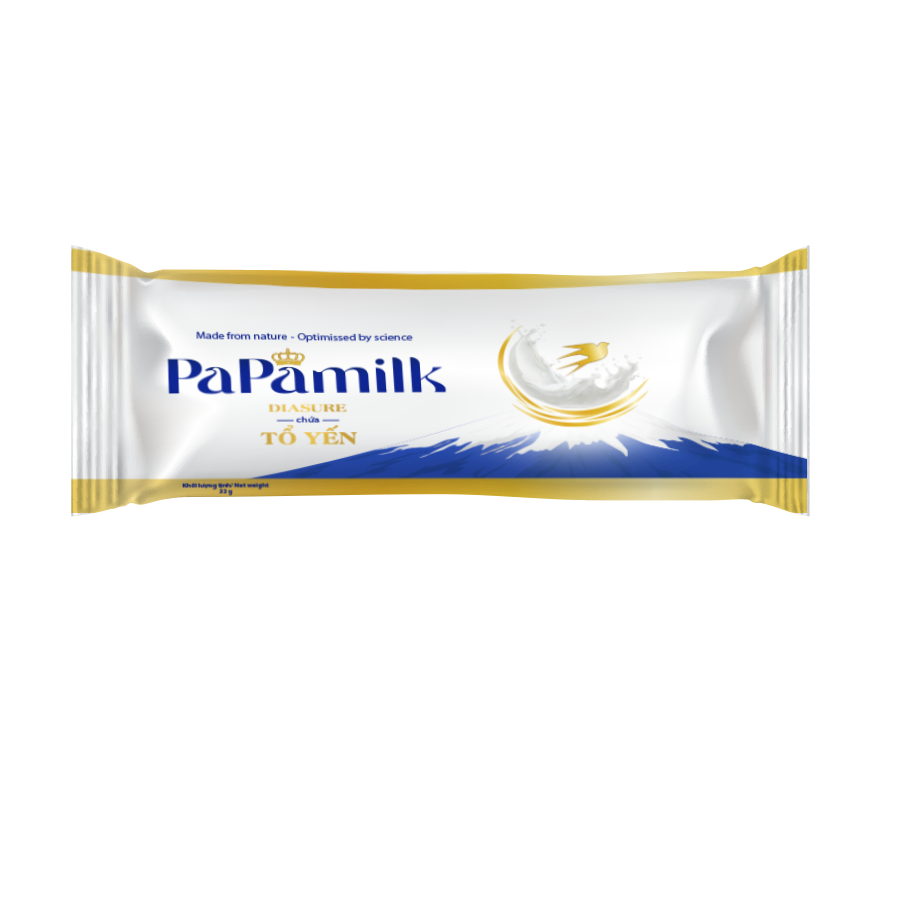 Sữa non tổ yến Papamilk Diasure - Dành cho mẹ bầu & người tiểu đường (7góix32g) - 2