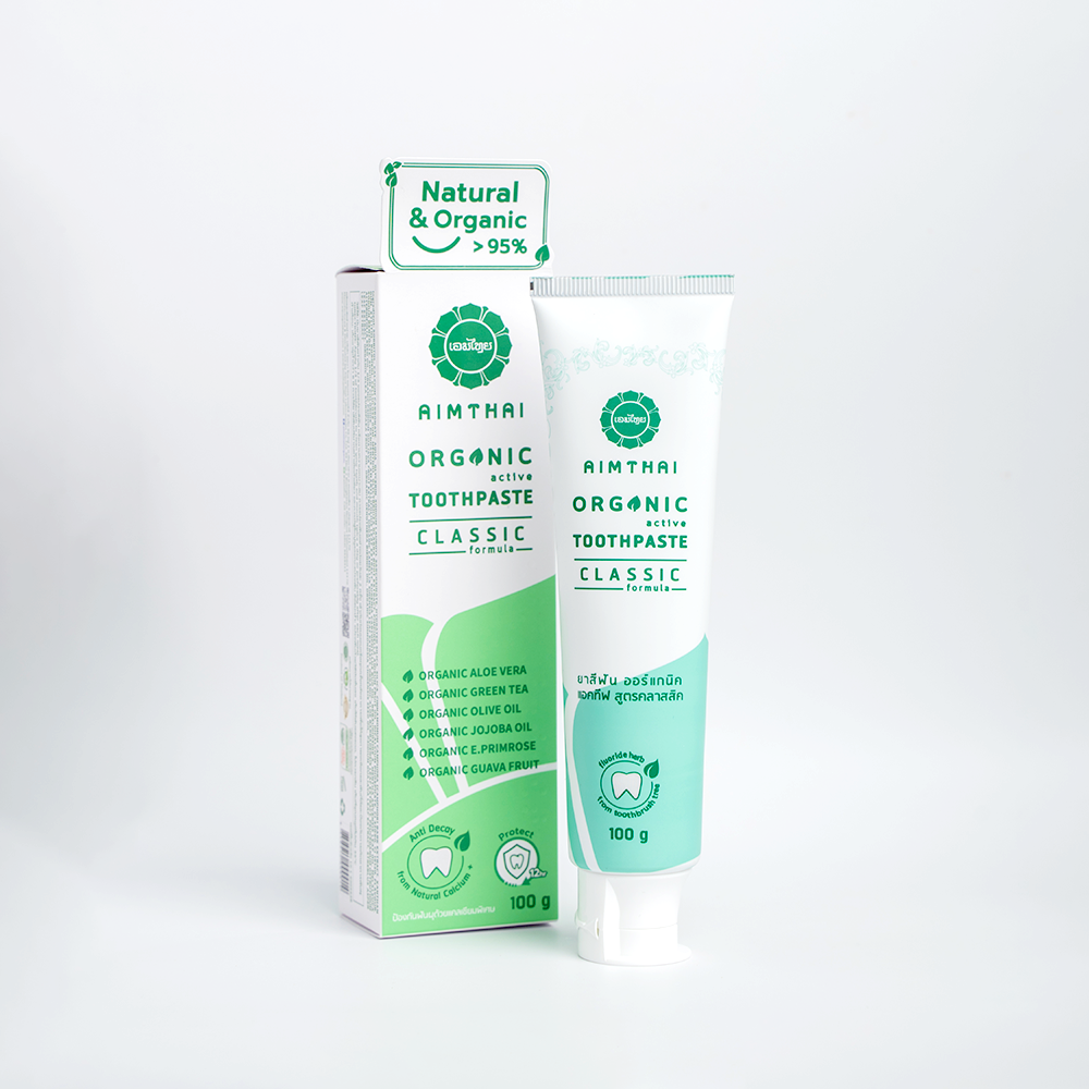 Kem đánh răng Organic Aimthai 100g