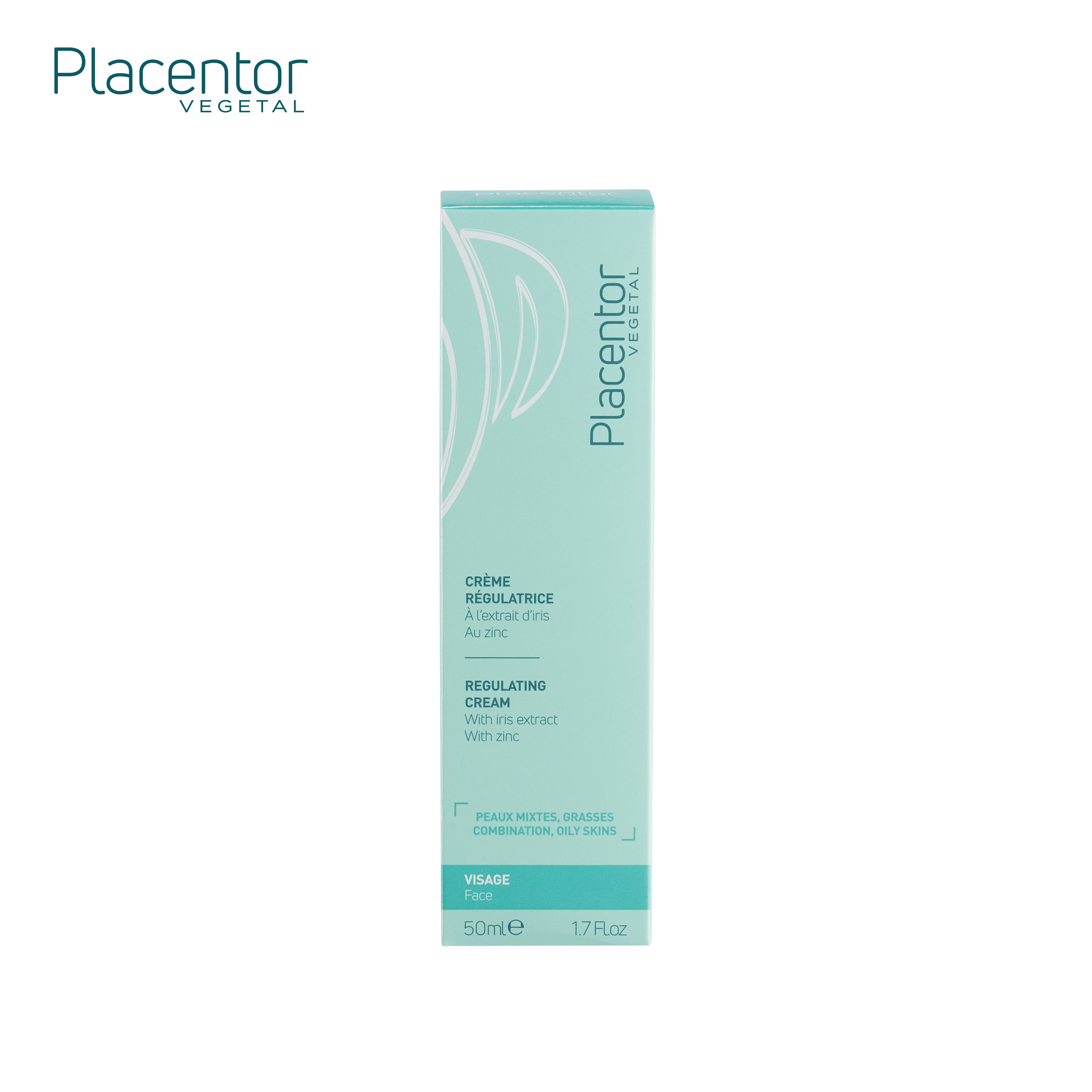 Kem Dưỡng Ẩm Placentor Vegetal Creme Regulatrice Regulating Cream (Dành Cho Da Dầu, Da Hỗn Hợp)