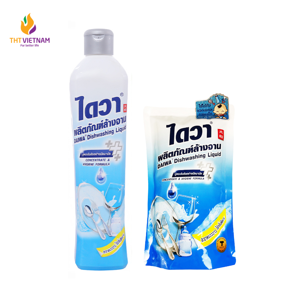Nước rửa chén bát đậm đặc không mùi Daiwa - Phân phối chính hãng Droppii Store