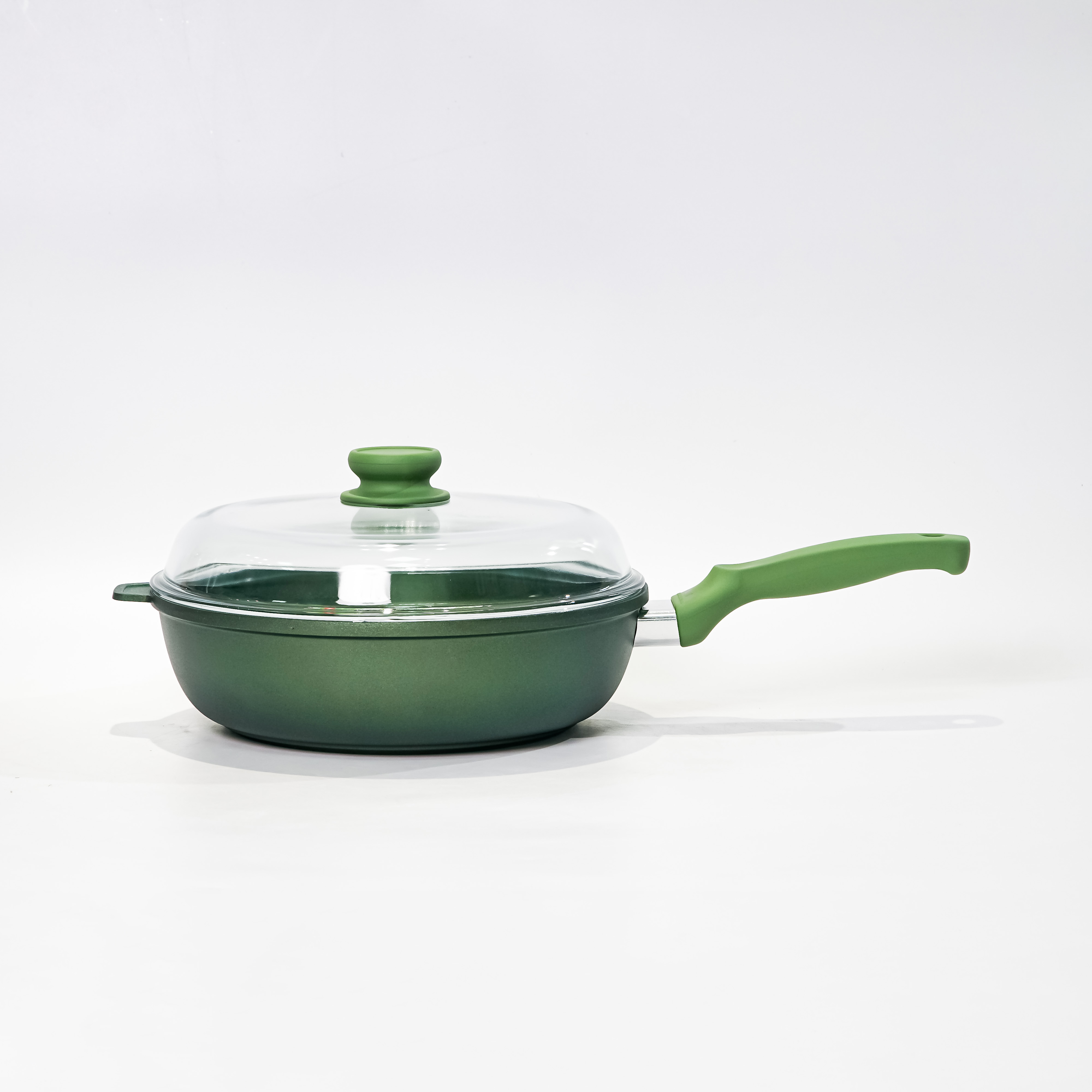 CHẢO CAO CẤP RISOLI CÓ NẮP ĐÁY TỪ DR.GREEN - Model: Risoli-00105DRIN/28