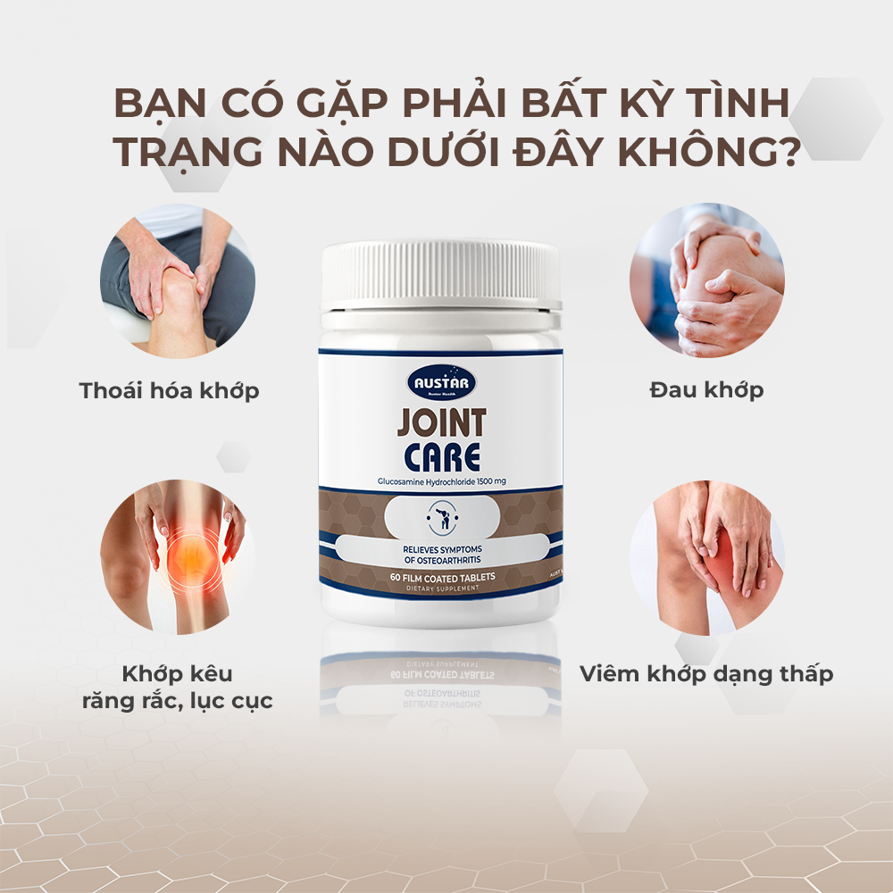 Viên uống Austar Joint Care – Hỗ Trợ Xương Khớp (Hộp 60 viên)