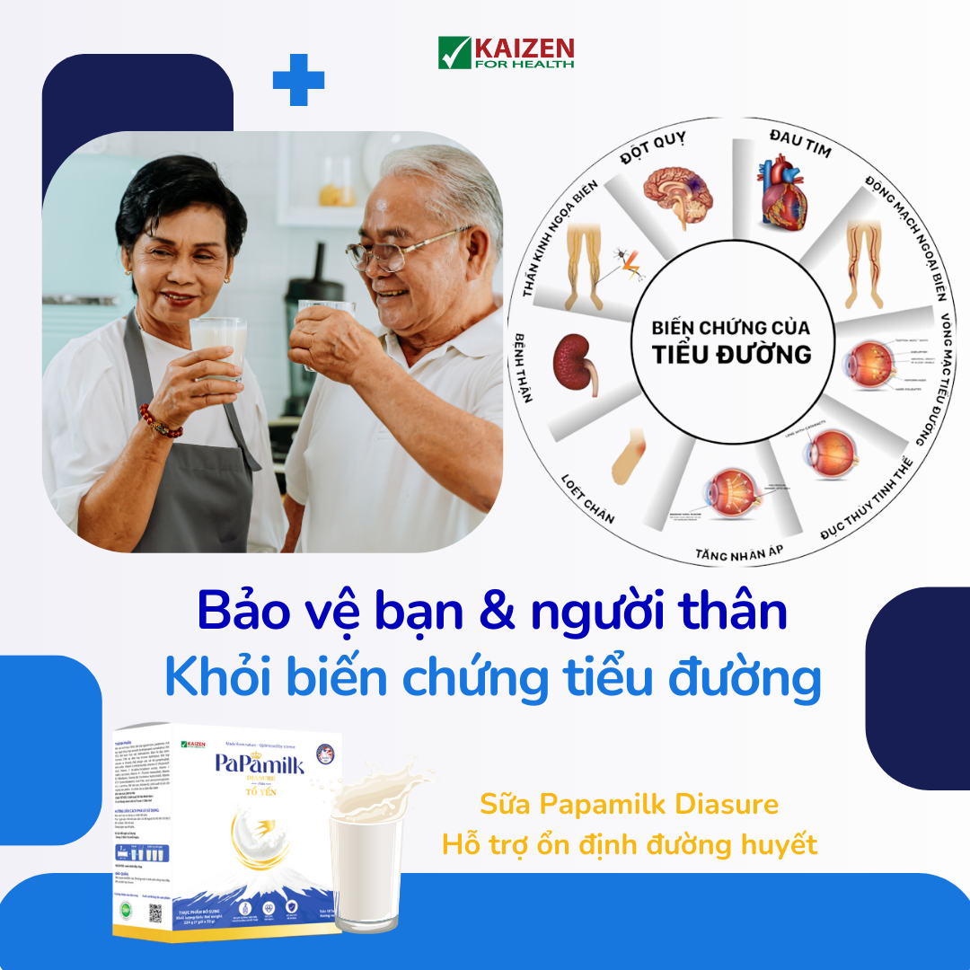 Sữa non tổ yến Papamilk Diasure - Dành cho mẹ bầu & người tiểu đường (7góix32g) - 5