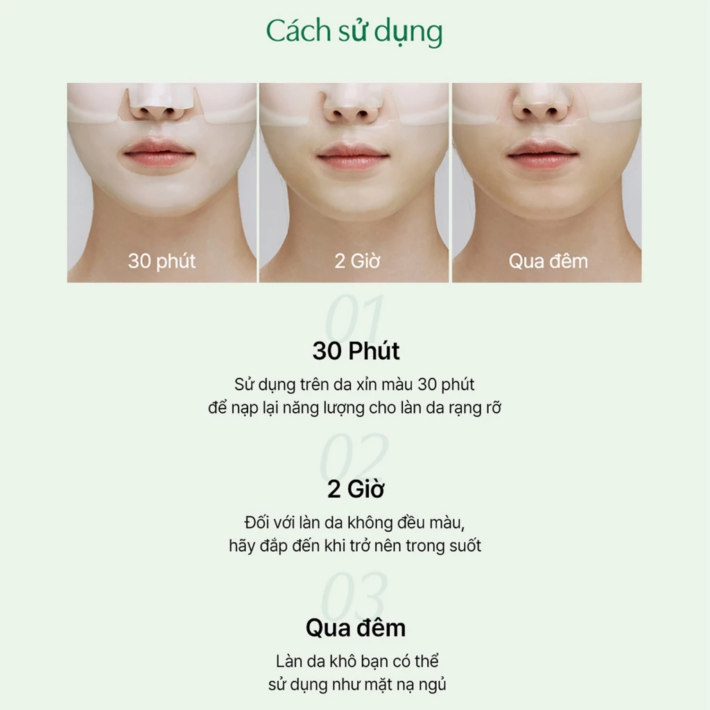 Mặt nạ LUVUM Green Citrus Vitamin C Gel Mask Plus giúp dưỡng sáng đều màu da (hộp 5 miếng x 33g) - 7