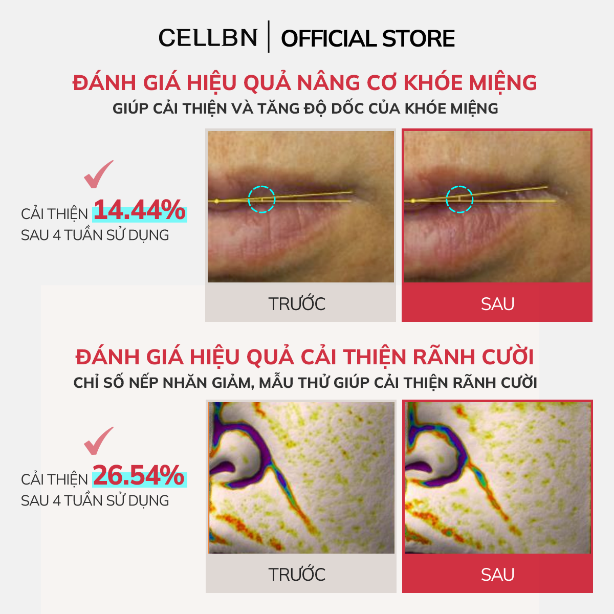 Thanh Lăn Serum CELLBN Hỗ Trợ Cải Thiện Nếp Nhăn Giúp Da Săn Chắc Peptide, Collagen & Adenosine 15ml