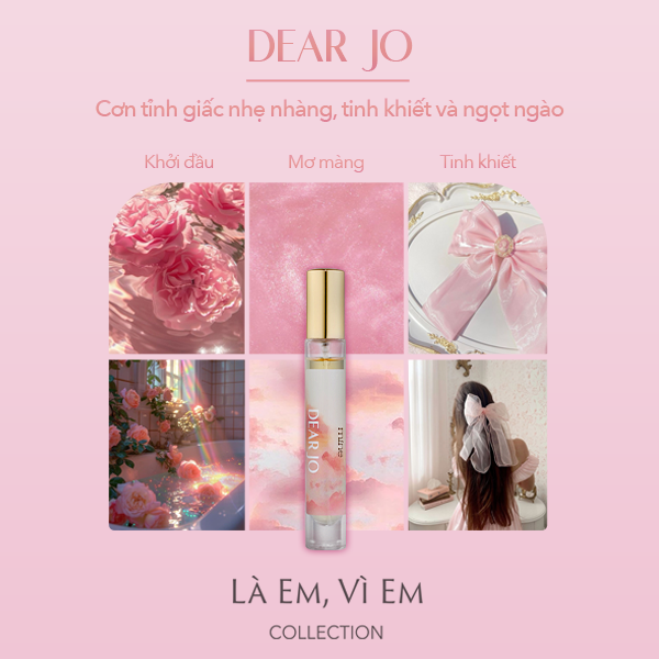 Nước hoa nữ Mine Dear Jo lưu hương 6-8h 9ml