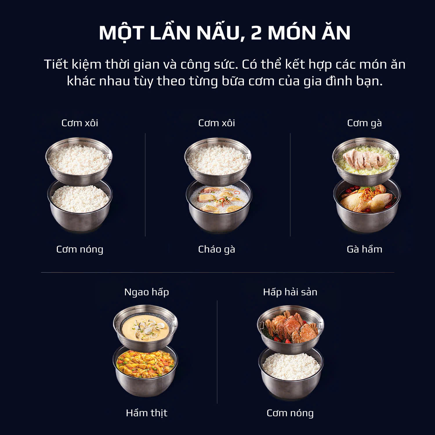 Nồi cơm cao tần OLIVO RC900IH - 10