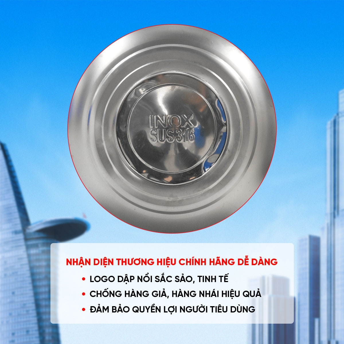 Bồn Inox 316 Đại Thành 1.500N ĐK 1170, CHỈ BÁN KHU VỰC MIỀN NAM