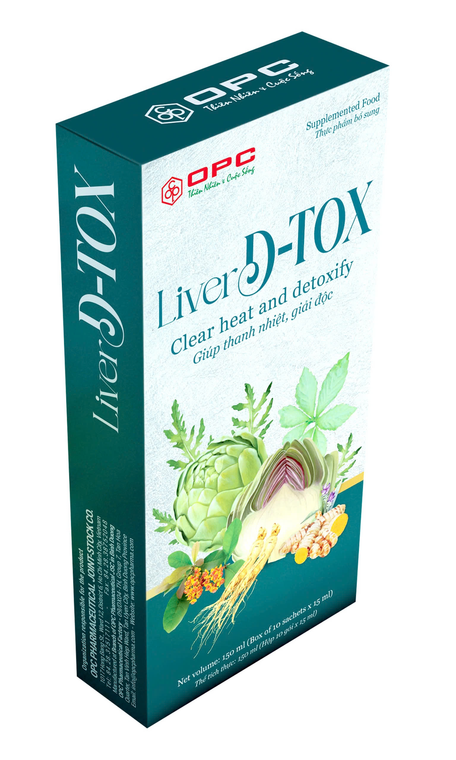 Liver D Tox – Giúp thanh nhiệt, giải độc cơ thể (Hộp 10 gói x 15ml) - 4