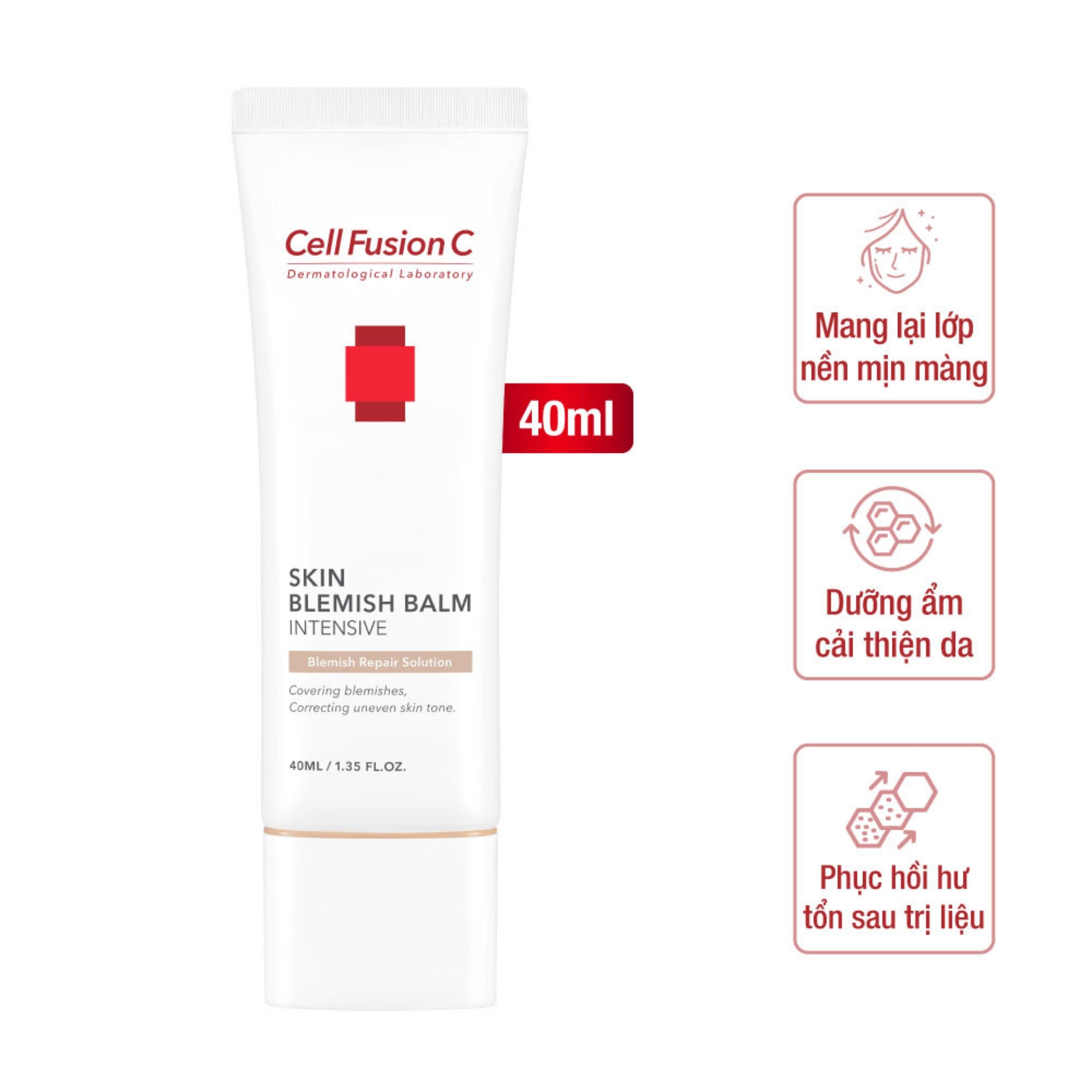 Kem trang điểm dưỡng 40ml - Cell Fusion C Skin Blemish Balm Intensive 