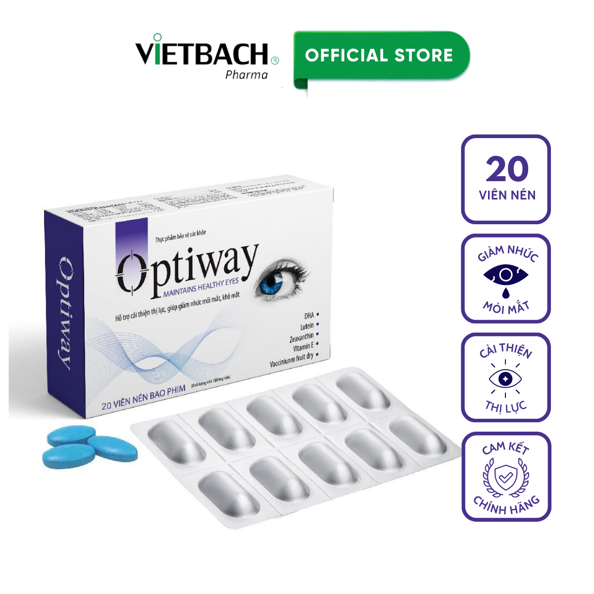 Viên uống cải thiện thị lực Optiway-duoc-ban-tai-Droppiimart