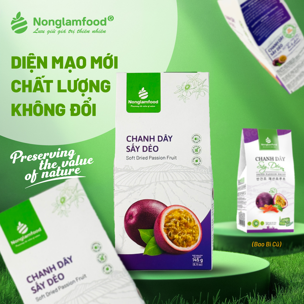 Chanh dây sấy dẻo - Hộp giấy 145g - Phân phối chính hãng