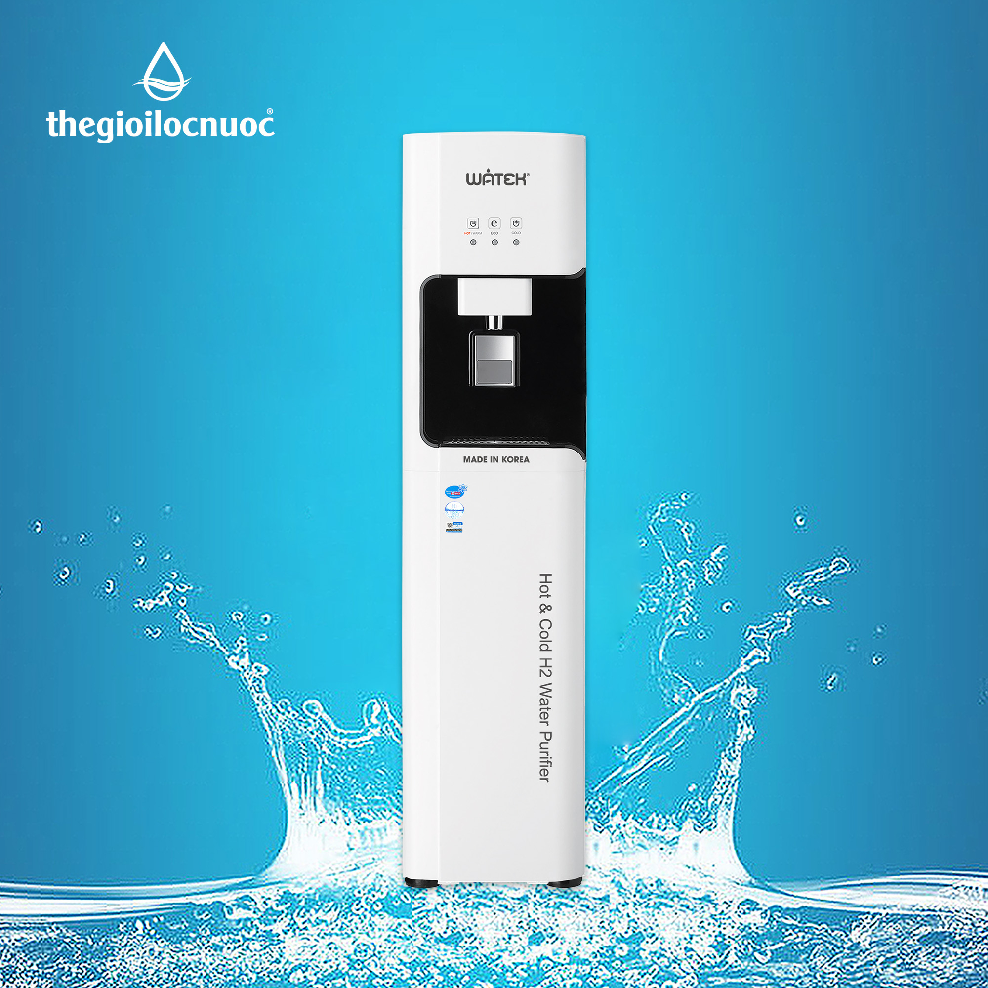 Máy lọc nước nóng lạnh RO Watek, model: WT-030S-RO-duoc-ban-tai-Siêu Thị Ánh Nguyệt