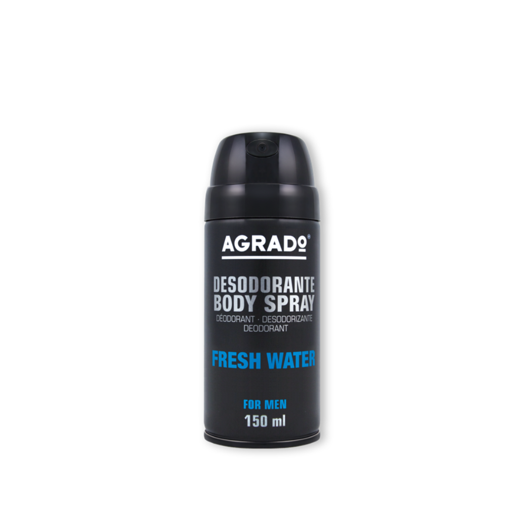 Xịt khử mùi Body Agrado - Hương nước hoa Fresh Water (150ml)