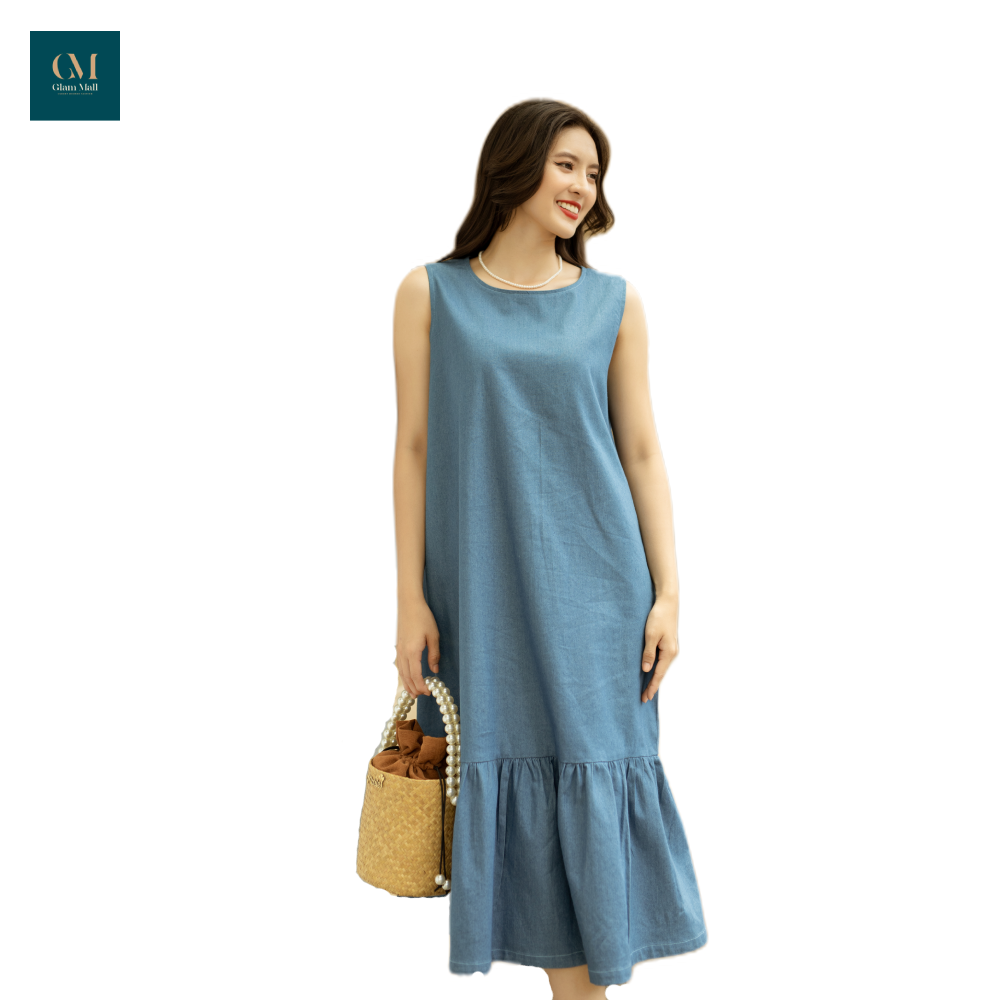 Đầm đuôi cá Linen-duoc-ban-tai-PL Home & Health Store