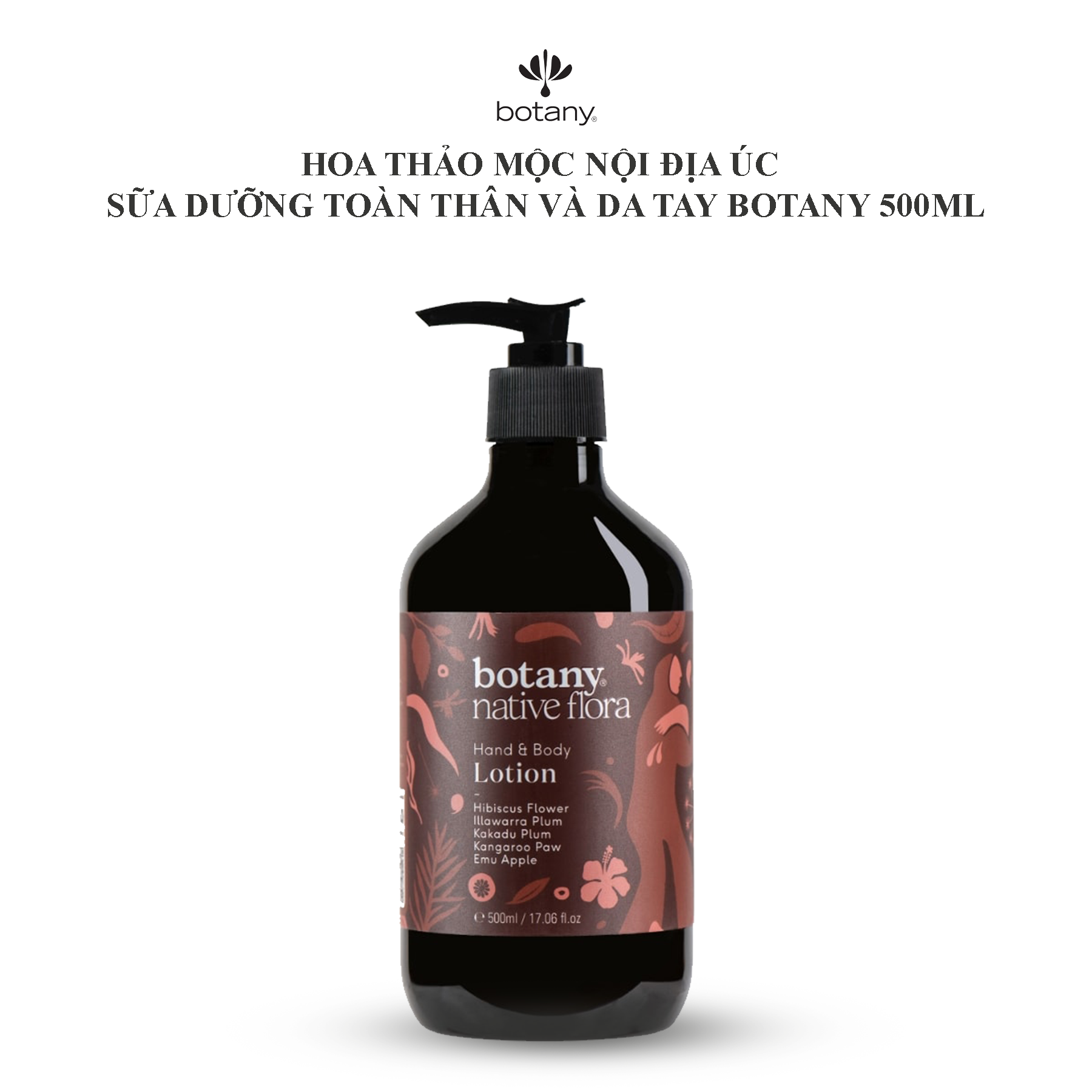 Sữa dưỡng toàn thân và da tay sáng khỏe rạng rỡ Botany- hoa thảo mộc nội địa Úc - Phân phối chính hãng