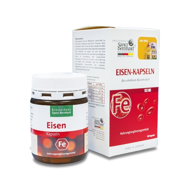 Viên uống EISEN KAPSELN hỗ trợ cải thiện tình trạng thiếu máu do thiếu sắt (hộp 60 viên)