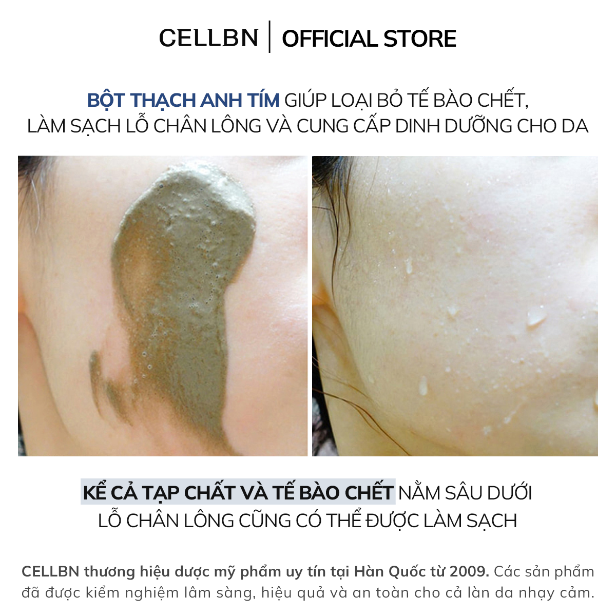 Sữa Rửa Mặt Sạch Sâu Cho Da Dầu Và Da Mụn CELLBN 130ml