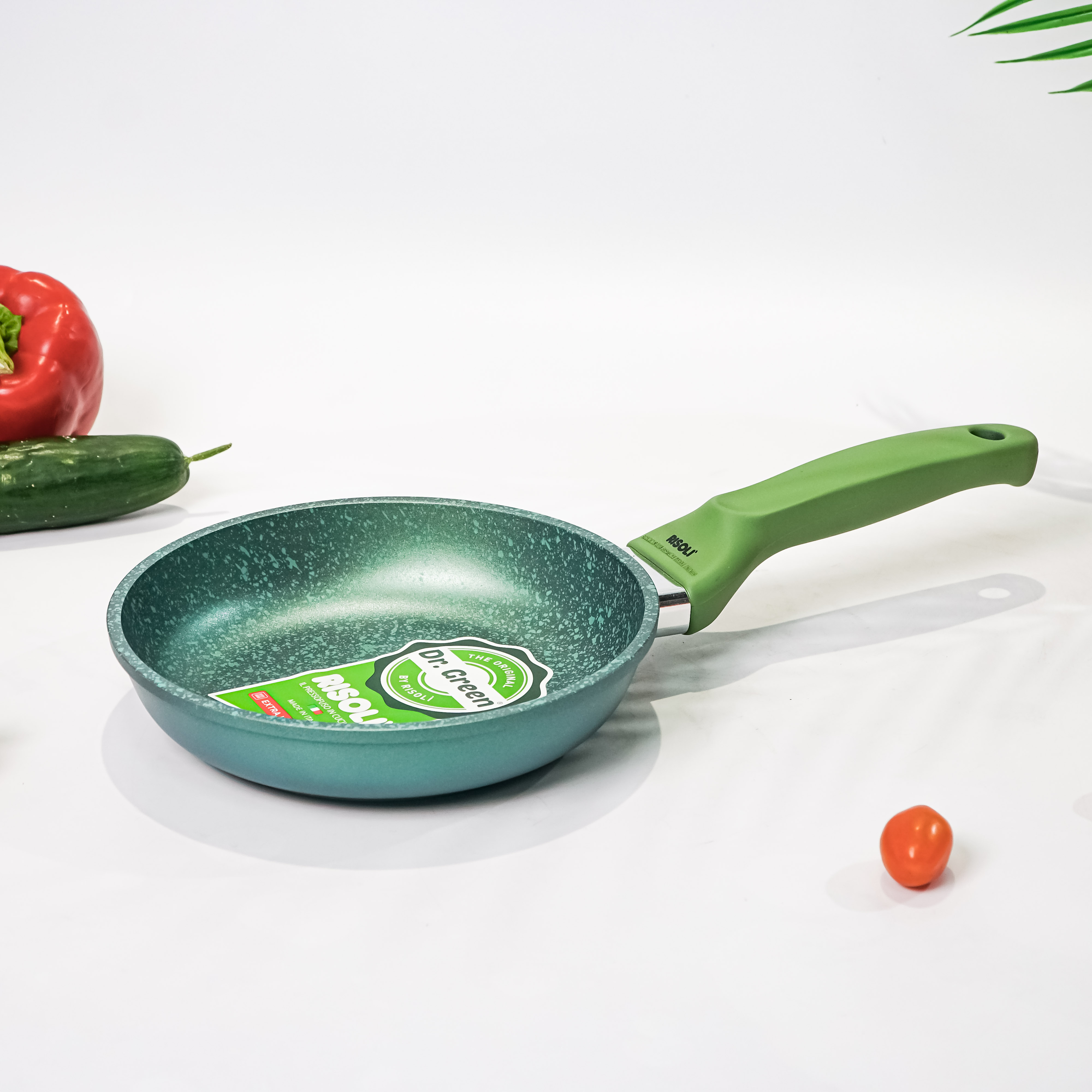CHẢO CHỐNG DÍNH DR.GREEN® EXTRA INDUCTION - Model: CHAORisoli-00103DRIN/20